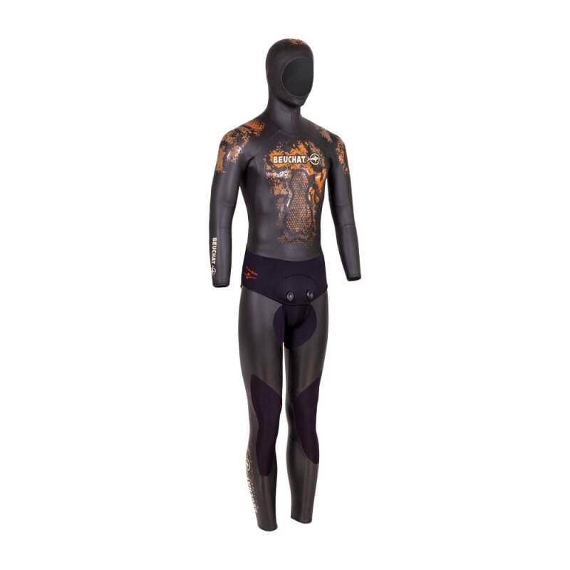 BEUCHAT Elbise ELITE, 7 mm. Ceket+Pantalon Smooth Opencell, Dalış Elibisesi