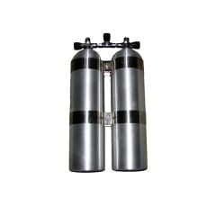 KRAKEN Tüp Alüminyum 11,1 L., Çiftli Set, Manifoltlu