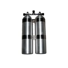 KRAKEN Tüp Alüminyum 11,1 L., Çiftli Set, Manifoltlu