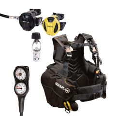 BEUCHAT Scuba Set ECO, 1DIVE Bc, Regülatör, Ahtapot, Konsol, INT-XS-S