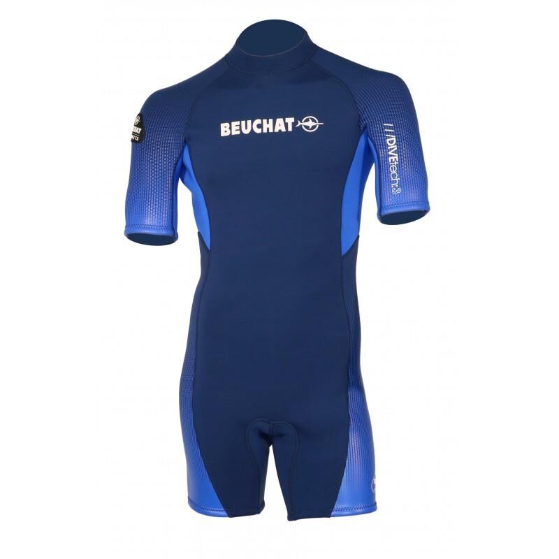 BEUCHAT Shorty WATTS, 3 mm Mavi