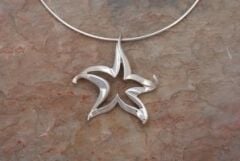 BIG BLUE Takı Kolye Ucu Seaplicity Gümüş DENİZ YILDIZI