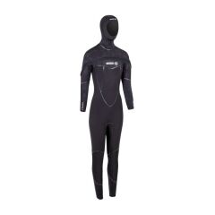 BEUCHAT Elbise MED C-ZIP Başlıklı, 8/7 mm Kadın