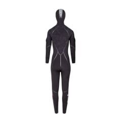 BEUCHAT Elbise MED C-ZIP Başlıklı, 8/7 mm Kadın